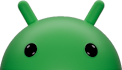 Android™マスコットキャラクタの「ドロイド君」です。